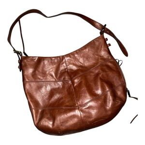 BROWN HOBO PURSE SHOULDER BAG SUPER CUTE!!!!